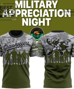 Greensboro Grasshoppers x Military Day Limited Edition T-Shirt