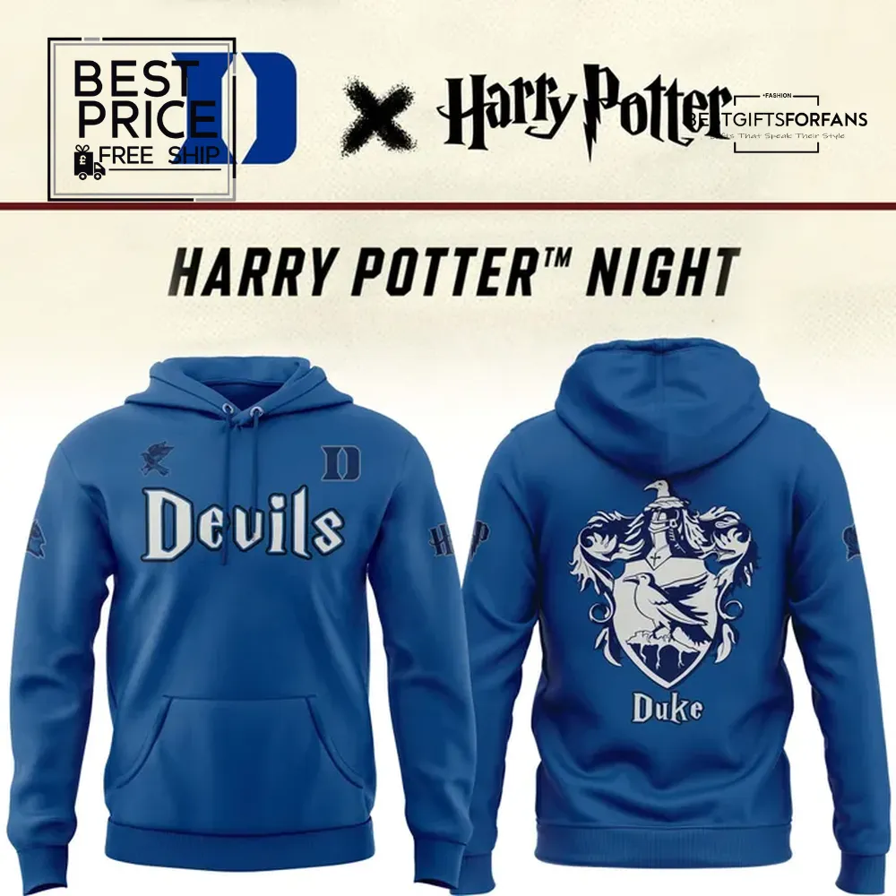 Harry Potter x Duke Blue Devils collaboration Special Edition Hoodie Harry Potter x Duke Blue Devils collaboration Special Edition Hoodie