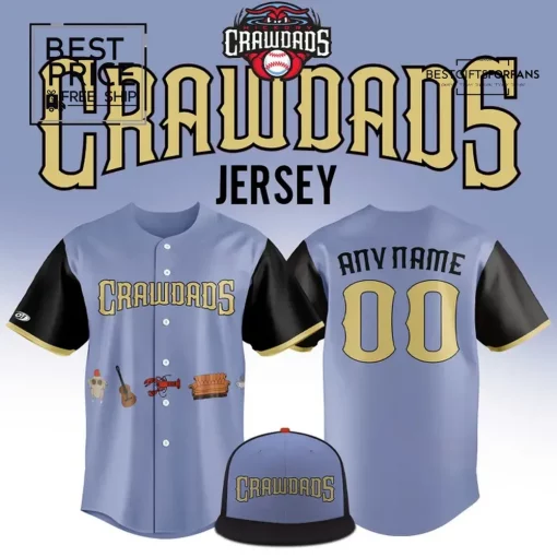 Crawdads Limited Edition Baseball Jersey