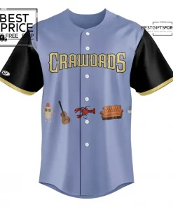 Crawdads Limited Edition Baseball Jersey