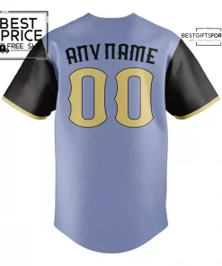 Hickory Crawdads Baseball x Friends Day Night Baseball Jersey 3