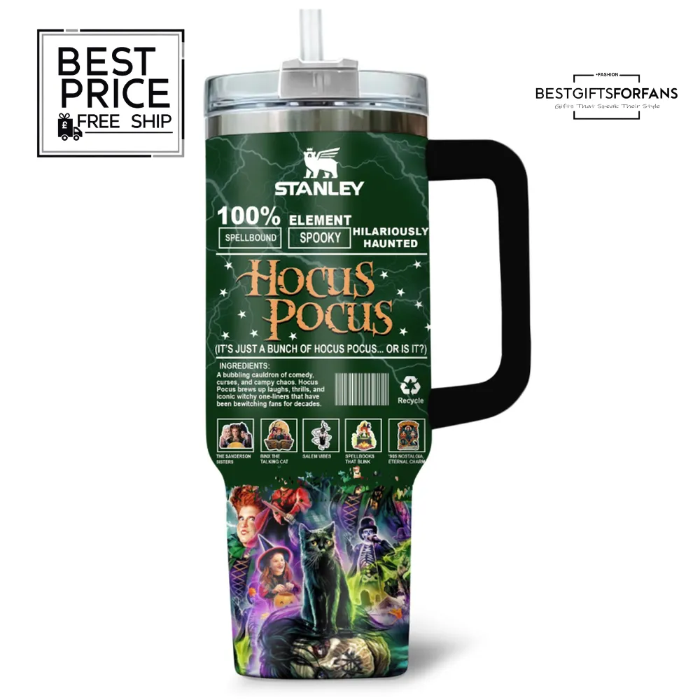 Hocus Pocus Limited Edition Stanley Tumbler Hocus Pocus Limited Edition Stanley Tumbler