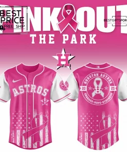 Houston Astros “Pink Out the Park” Limited Edition Baseball Jersey