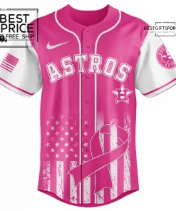 Houston Astros “Pink Out the Park” Limited Edition Baseball Jersey
