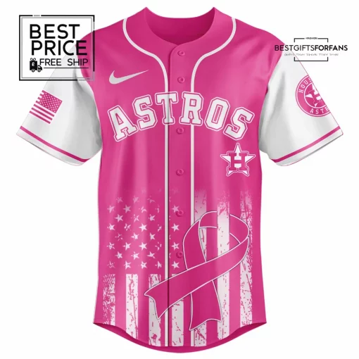 Houston Astros “Pink Out the Park” Limited Edition Baseball Jersey