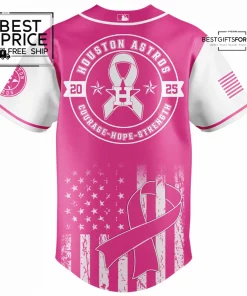 Houston Astros MLB X Pink Out The Park Jersey Edition Jersey 2025 3