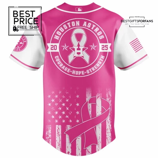 Houston Astros “Pink Out the Park” Limited Edition Baseball Jersey