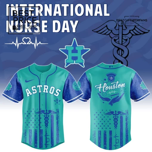 Houston Astros x International Nurse Day Limited Edition Baseball Jersey