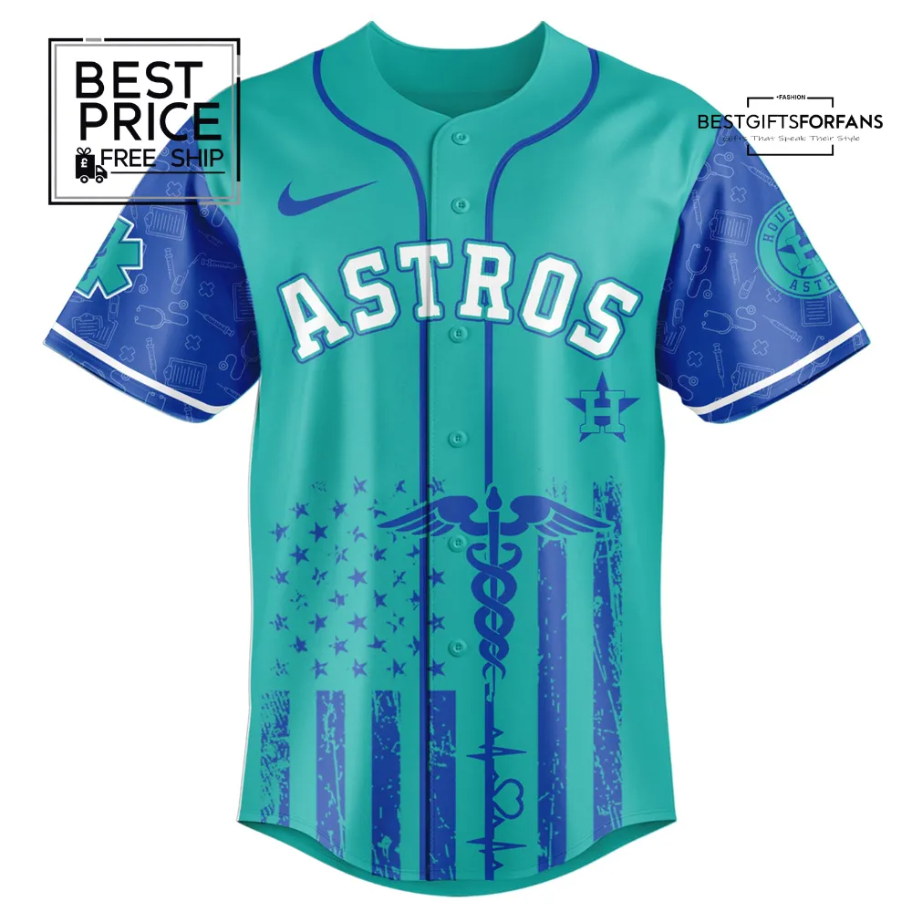 Houston Astros x International Nurse Day Limited Edition Baseball Jersey Houston Astros x International Nurse Day Limited Edition Baseball Jersey