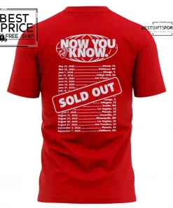  “Indiana Fever the 2025 Tour” Limited Edition T-Shirt