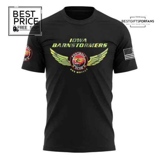 Iowa Barnstormers “Military Appreciation Night” Limited Edition T-Shirt