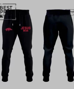 Jesus won black T shirt 3