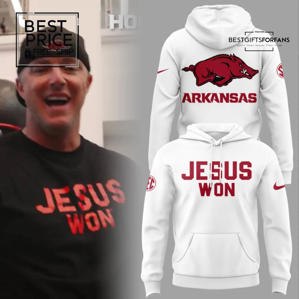 Jesus Won white Special Edition Hoodie Jesus Won white Special Edition Hoodie