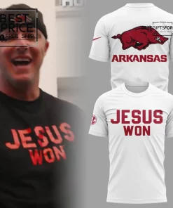 Jesus Won White Limited Edition T-Shirt