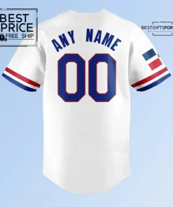 Juan Soto Team Dominican Republic in the 2026 World Baseball Classic Jersey 3