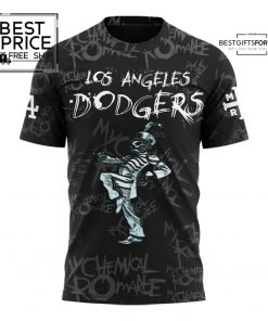LA Dodgers x 2025 My Chemical Romance Concert t shirt 2