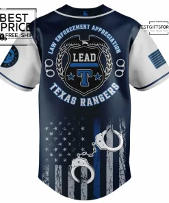 Law Enforcement Appreciation Day MLB Special Edition Baseball Jersey 3
