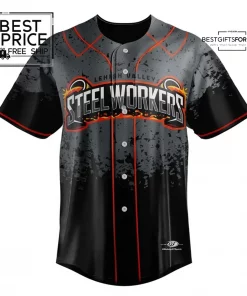  Lehigh Valley Steelworkers replica Special Edition Baseball Jersey