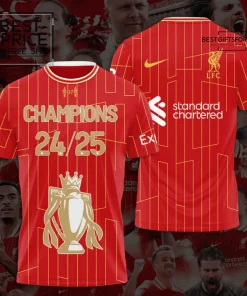 Liverpool FC Champions Limited Edition Football Jersey