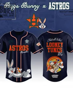 Looney Tunes x Houston Astros Special Edition Baseball Jersey
