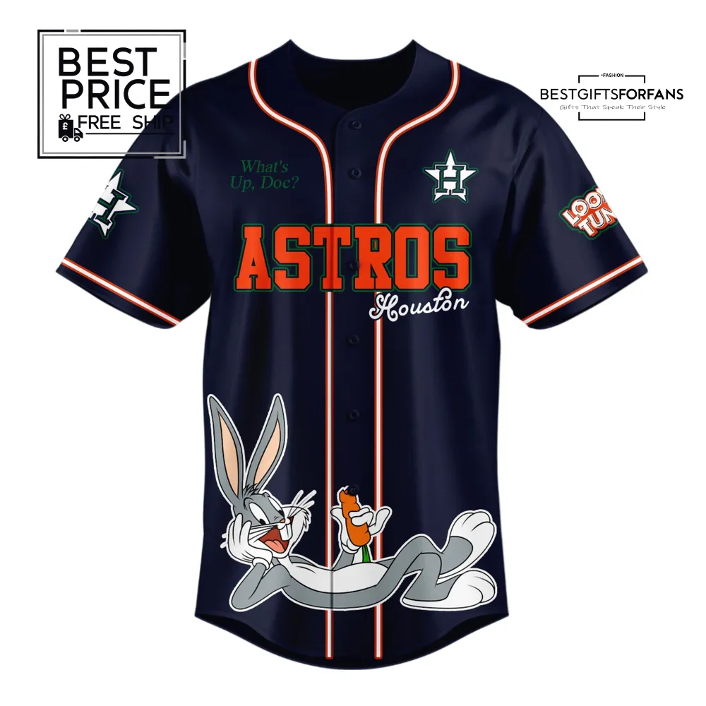 Looney Tunes x Houston Astros Special Edition Baseball Jersey Looney Tunes x Houston Astros Special Edition Baseball Jersey