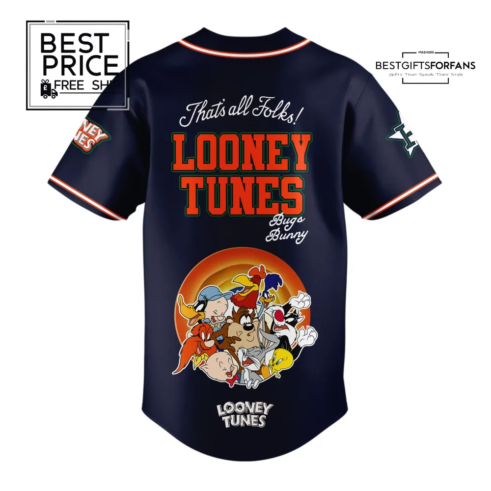 Looney Tunes x Houston Astros Special Edition Baseball Jersey Looney Tunes x Houston Astros Special Edition Baseball Jersey