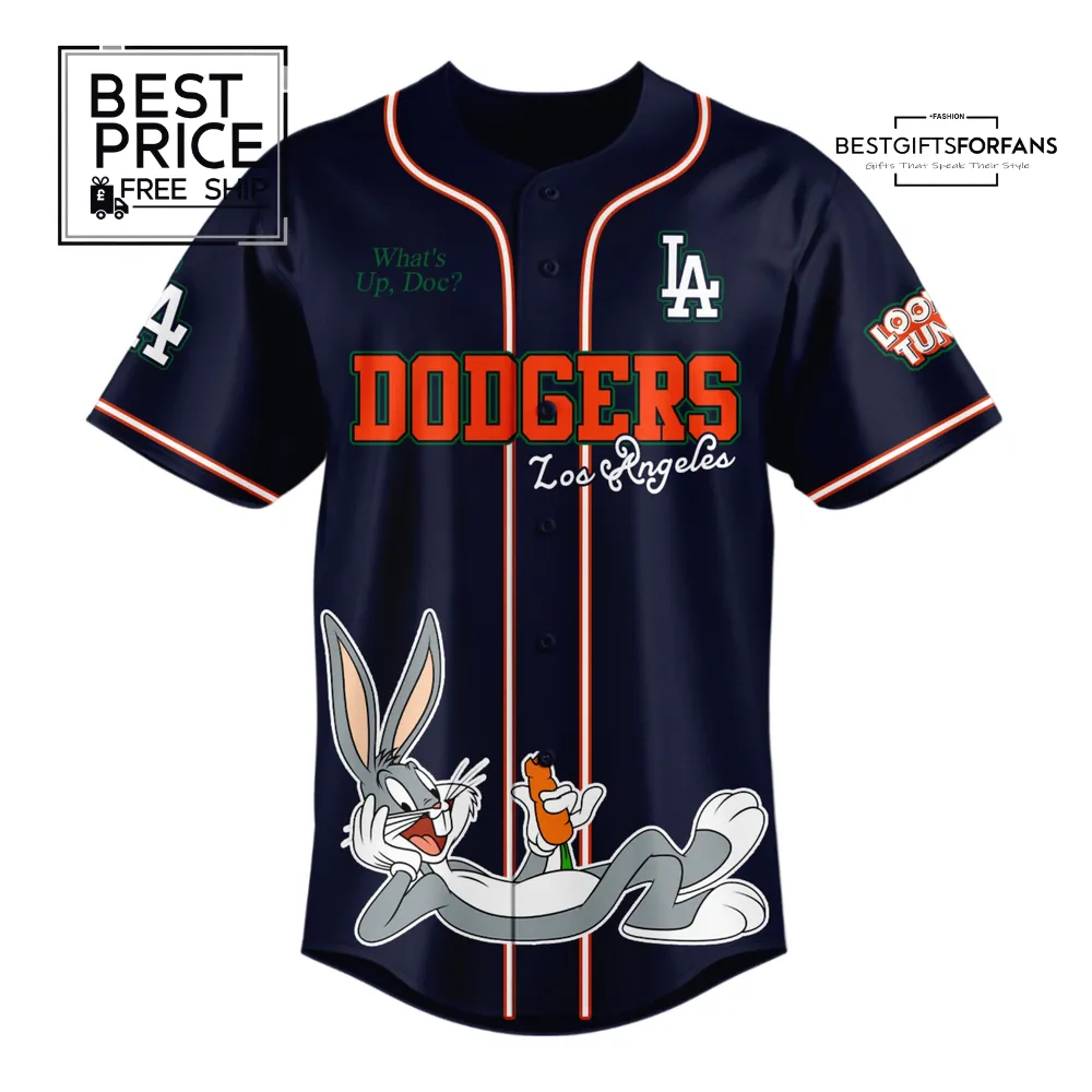 Looney Tunes x Los Angeles Dodgers Limited Edition Baseball Jersey Looney Tunes x Los Angeles Dodgers Limited Edition Baseball Jersey