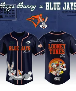 Looney Tunes x Toronto Blue Jays Limited Edition Baseball Jersey