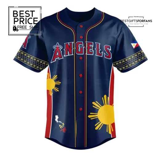  Los Angeles Angels x 2025 Filipino Heritage Night Limited Edition Baseball Jersey