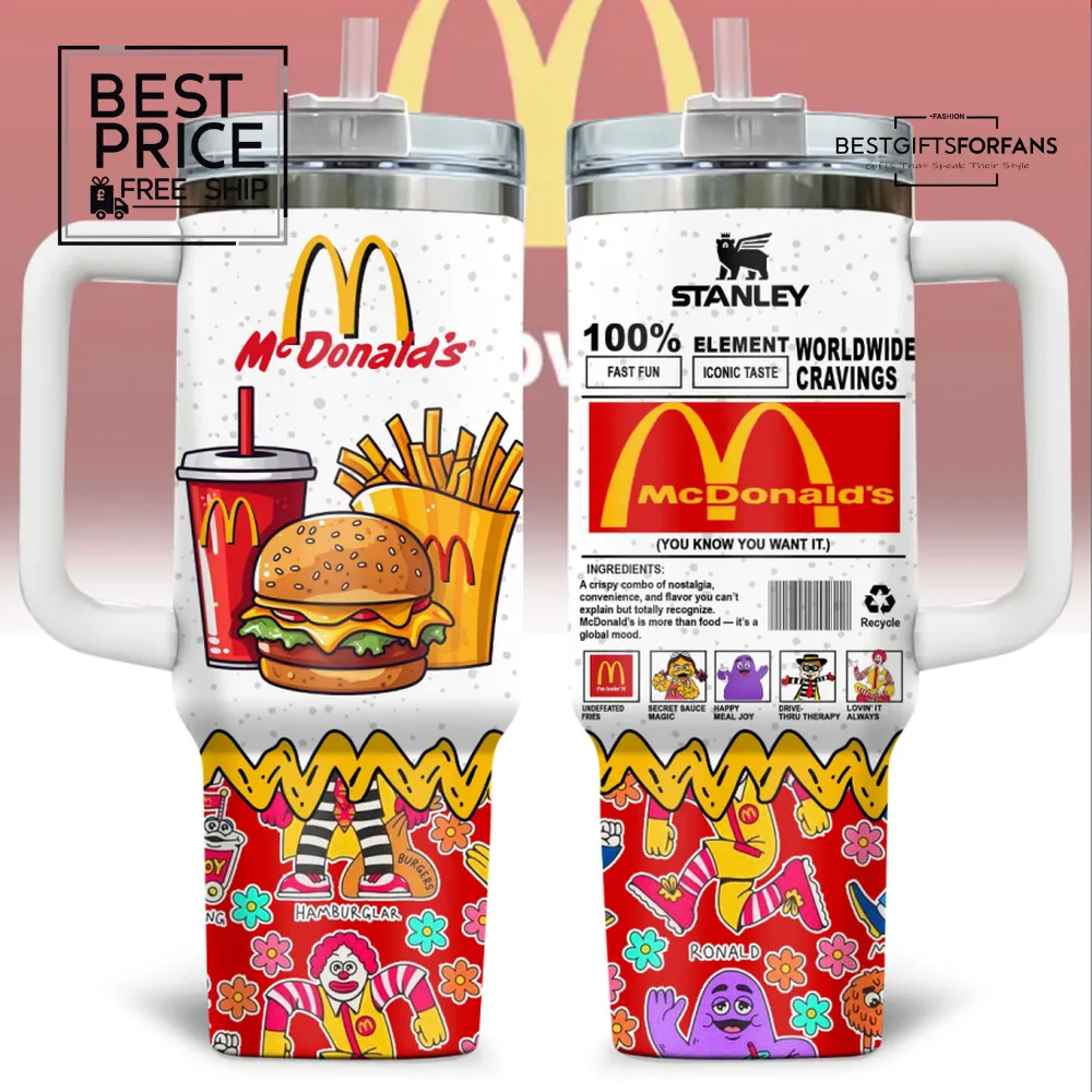 McDonald's Limited Edition Stanley Tumbler McDonald's Limited Edition Stanley Tumbler