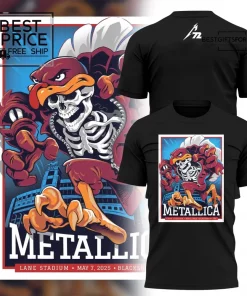  Metallica concert Limited Edition T-Shirt