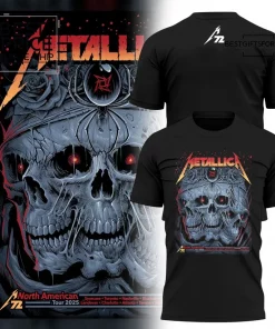 Metallica North American tour V3 Limited Edition T-Shirt