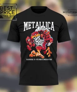 Metallica North American Tour 2025 Limited Edition T-Shirt