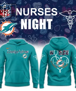 Miami Dolphins Nurses Night Special Edition Hoodie