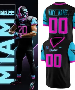 Miami Vice-inspired NFL Rivalries Limited Edition Baseball Jersey