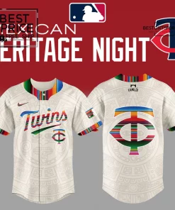 Minnesota Twins Mexican Heritage Night Limited Edition Baseball Jersey