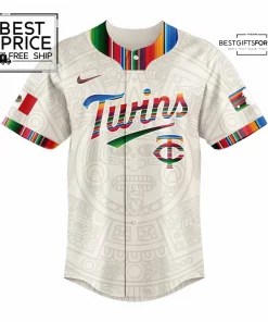 Minnesota Twins Mexican Heritage Night Limited Edition Baseball Jersey
