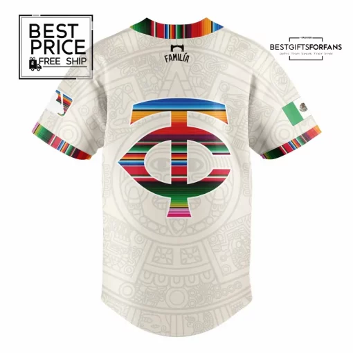 Minnesota Twins Mexican Heritage Night Limited Edition Baseball Jersey
