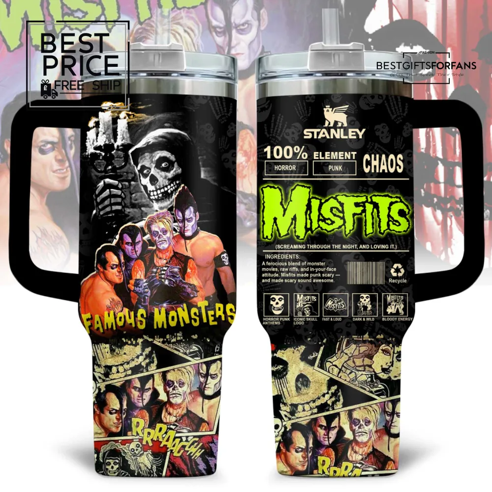 Misfits Limited Edition Stanley Tumbler Misfits Limited Edition Stanley Tumbler