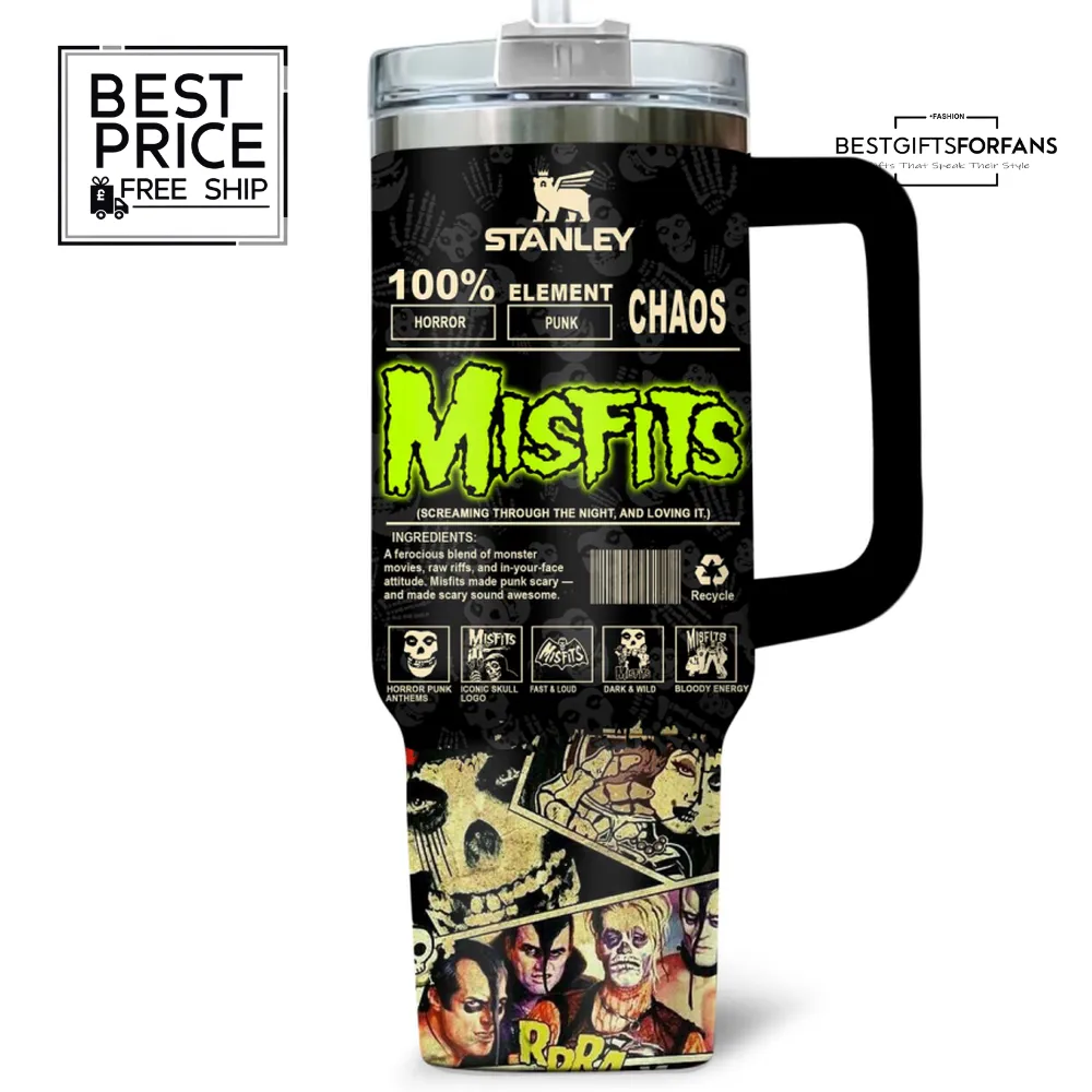 Misfits Limited Edition Stanley Tumbler Misfits Limited Edition Stanley Tumbler