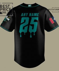 Mississippi Mud Monsters Limited Edition Baseball Jersey Black 2025 3