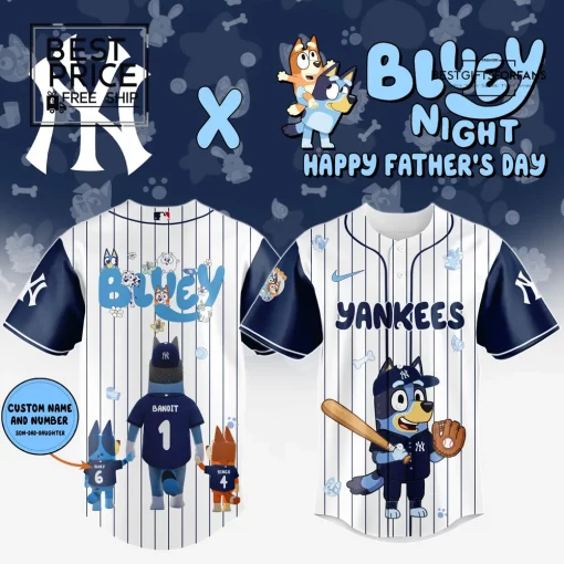New York Yankees Happy Father’s Day Limited Edition Baseball Jersey