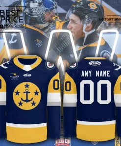 Norfolk Admirals 2025 ECHL Kelly Cup Playoffs Limited Edition Hockey Jersey