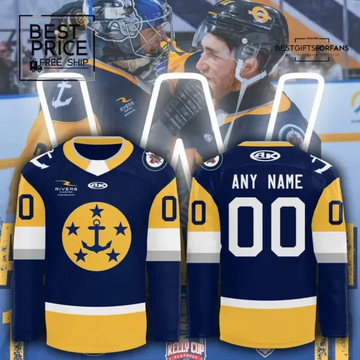 Norfolk Admirals 2025 ECHL Kelly Cup Playoffs Limited Edition Hockey Jersey