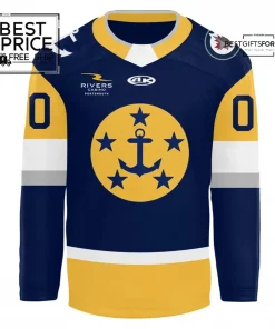 Norfolk Admirals 2025 ECHL Kelly Cup Playoffs Limited Edition Hockey Jersey