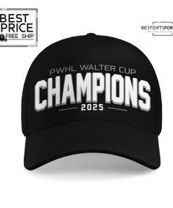 PWHL Walter Cup Champions 2025 Special Edition Cap