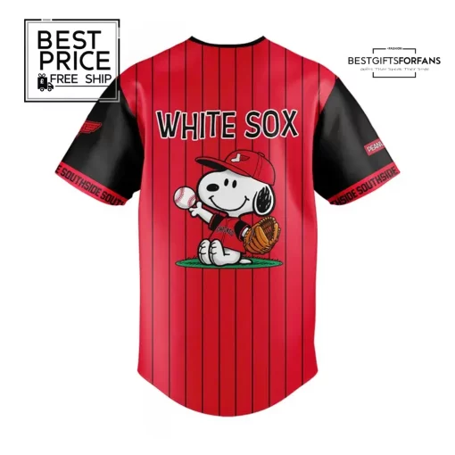 Peanuts x City Connect Chicago White Sox Special Edition Baseball Jersey