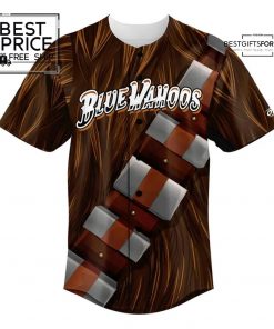 Pensacola Blue Wahoos x Star Wars-themed Limited Edition Baseball Jersey