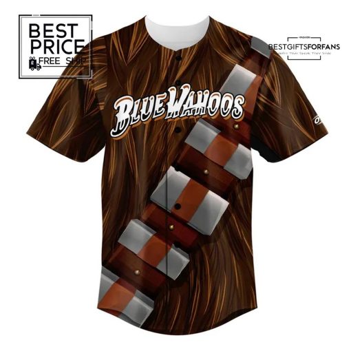 Pensacola Blue Wahoos x Star Wars-themed Limited Edition Baseball Jersey