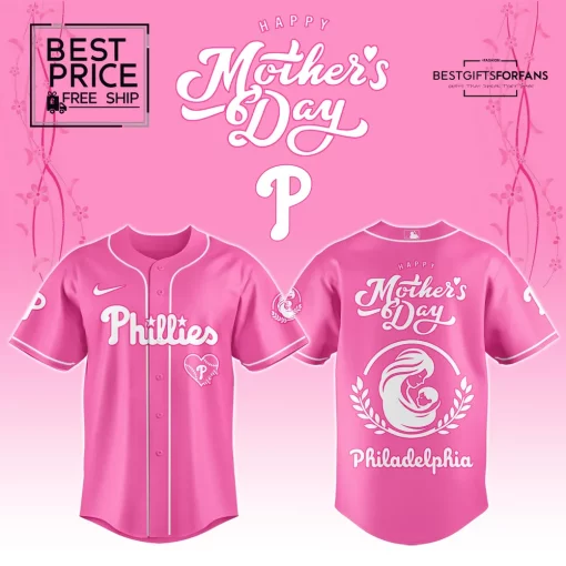 Mother’s Day jersey from the Philadelphia Phillies Special Edition Baseball Jersey